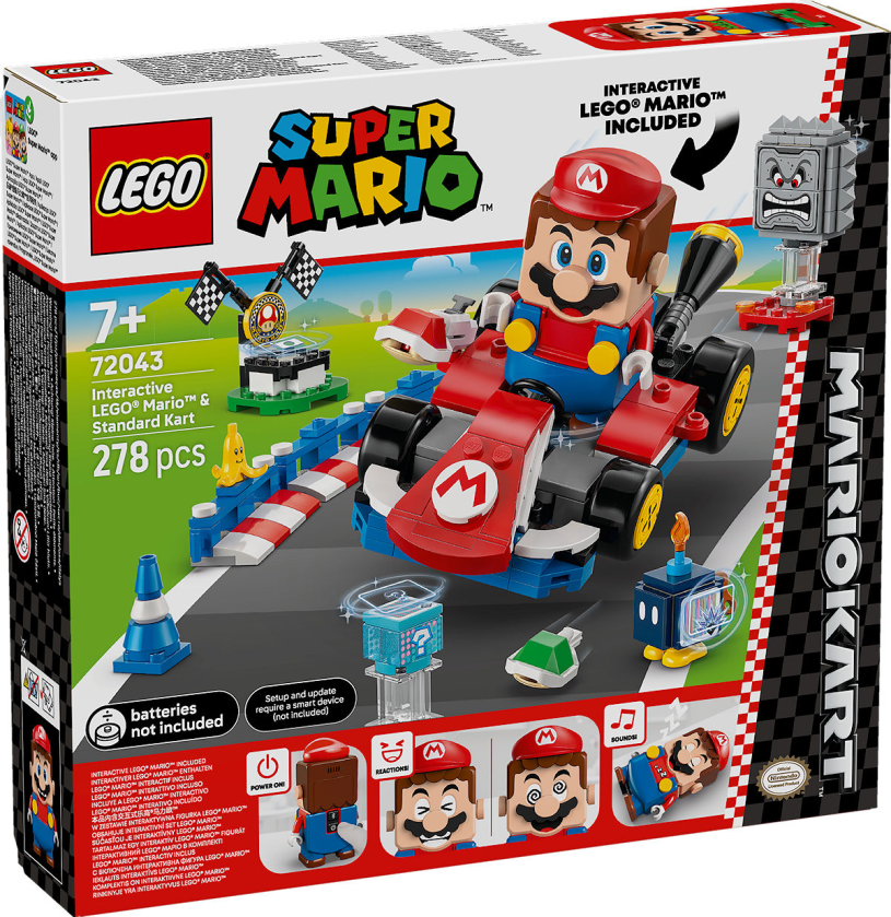 LEGO Super Mario – Interactieve Mario en standaardkart