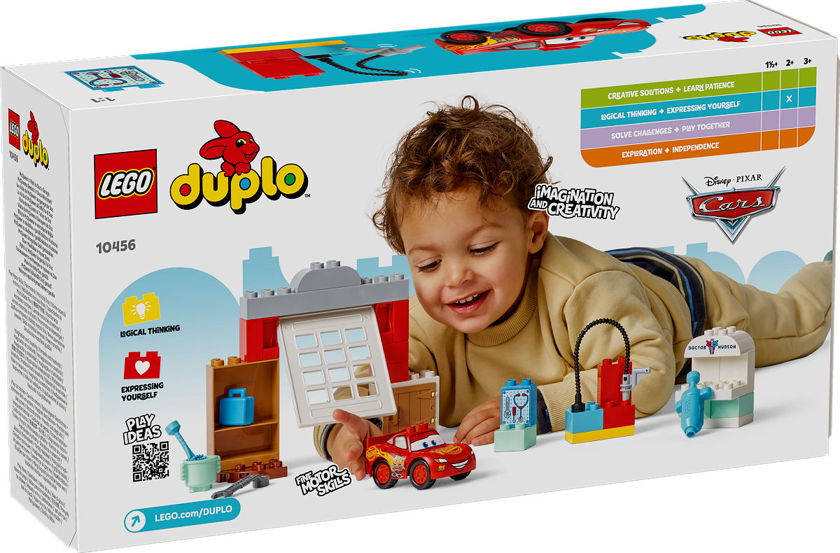 DUPLO Disney McQueens bezoek aan Docs garage