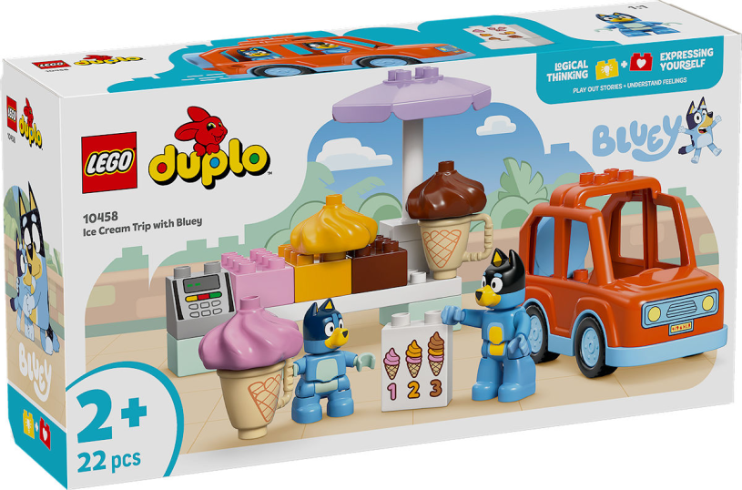DUPLO Bluey Een ijsje halen met Bluey