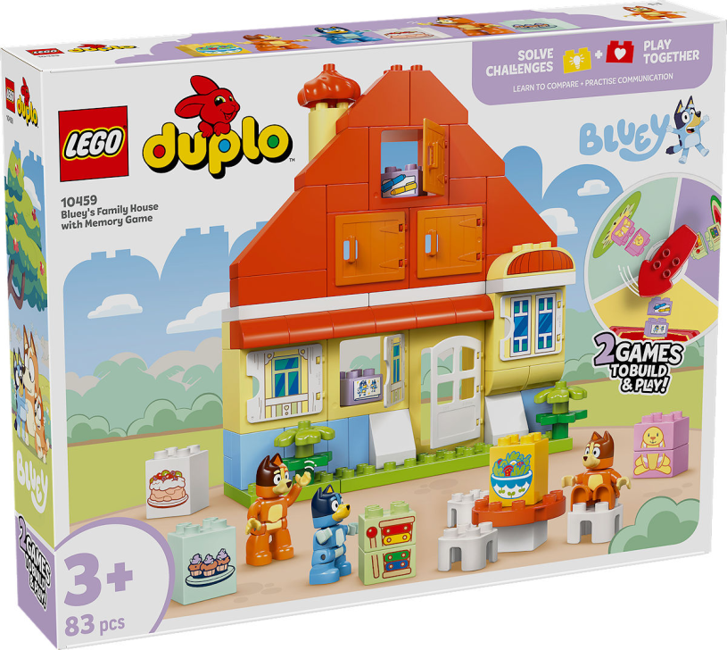 DUPLO Bluey Huis van Bluey en haar familie met geheugenspel