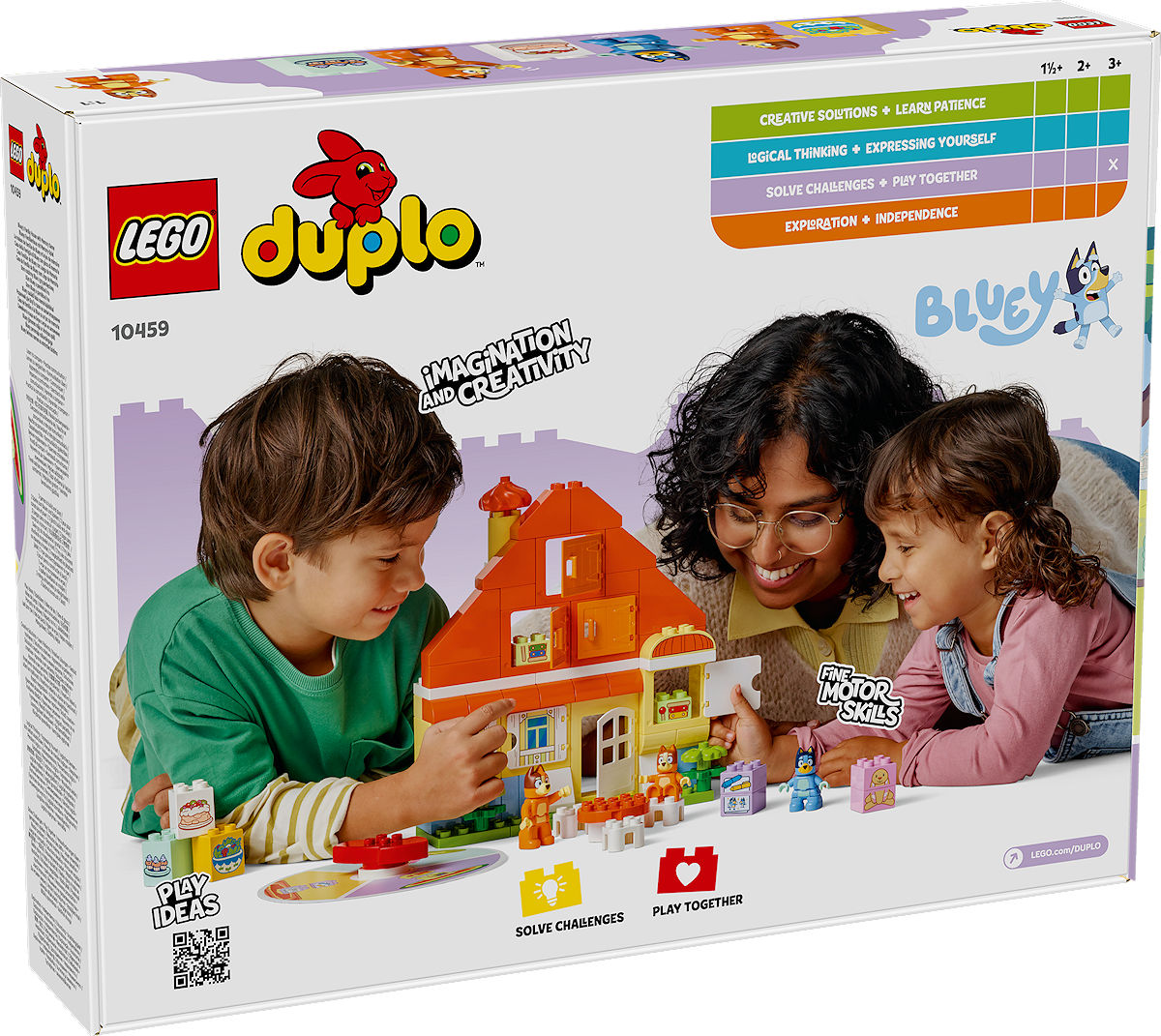 DUPLO Bluey Huis van Bluey en haar familie met geheugenspel