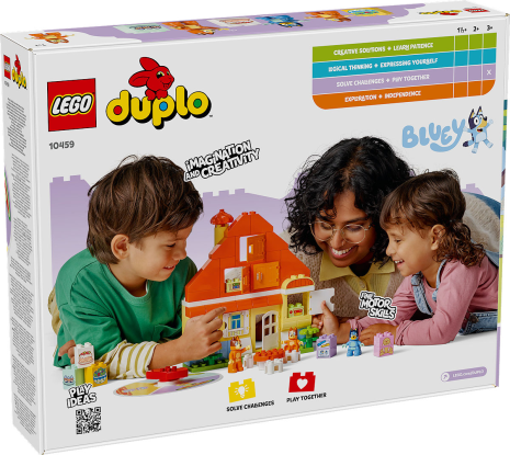 DUPLO Bluey Huis van Bluey en haar familie met geheugenspel