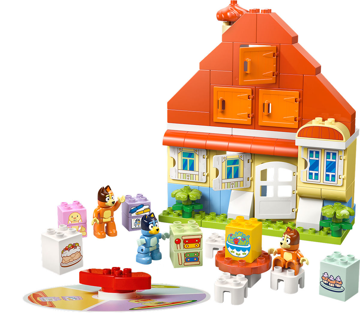 DUPLO Bluey Huis van Bluey en haar familie met geheugenspel