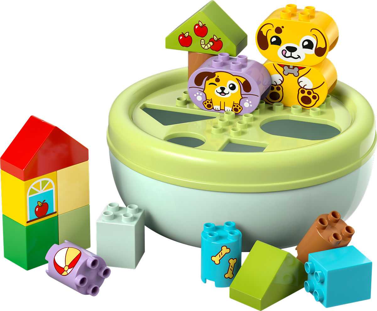 DUPLO My First Vormenstoof: puppyhuis