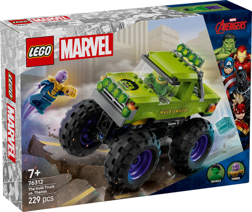 LEGO Super Heroes De Hulk truck vs. Thanos