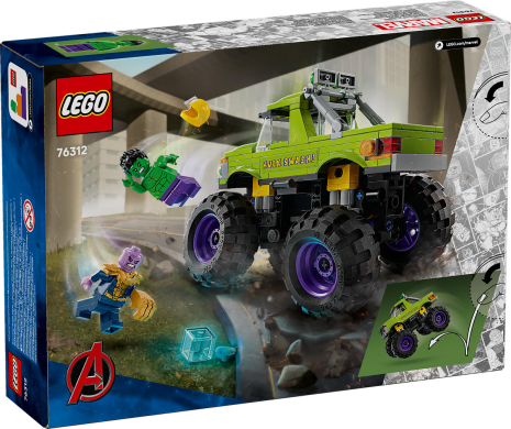 LEGO Super Heroes De Hulk truck vs. Thanos