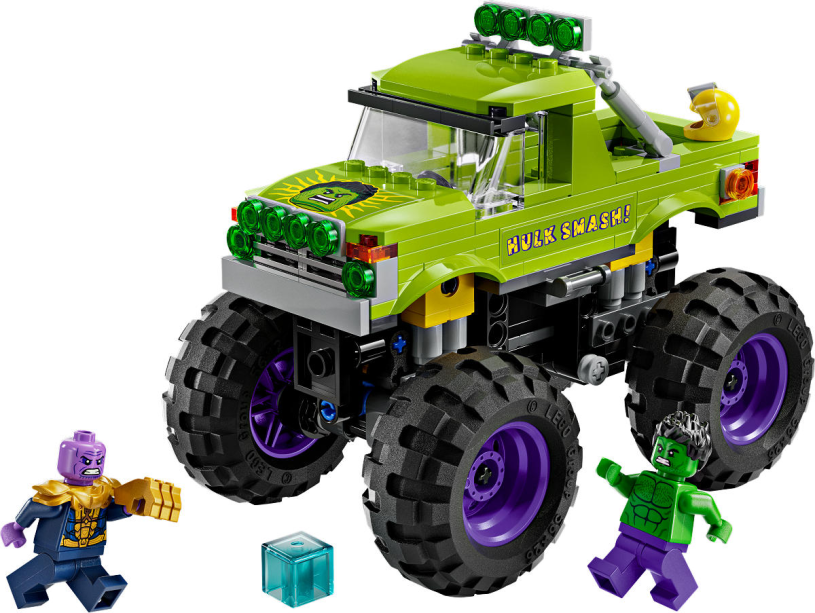 LEGO Super Heroes De Hulk truck vs. Thanos