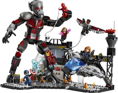 LEGO Super Heroes Captain America: Civil War actiescène