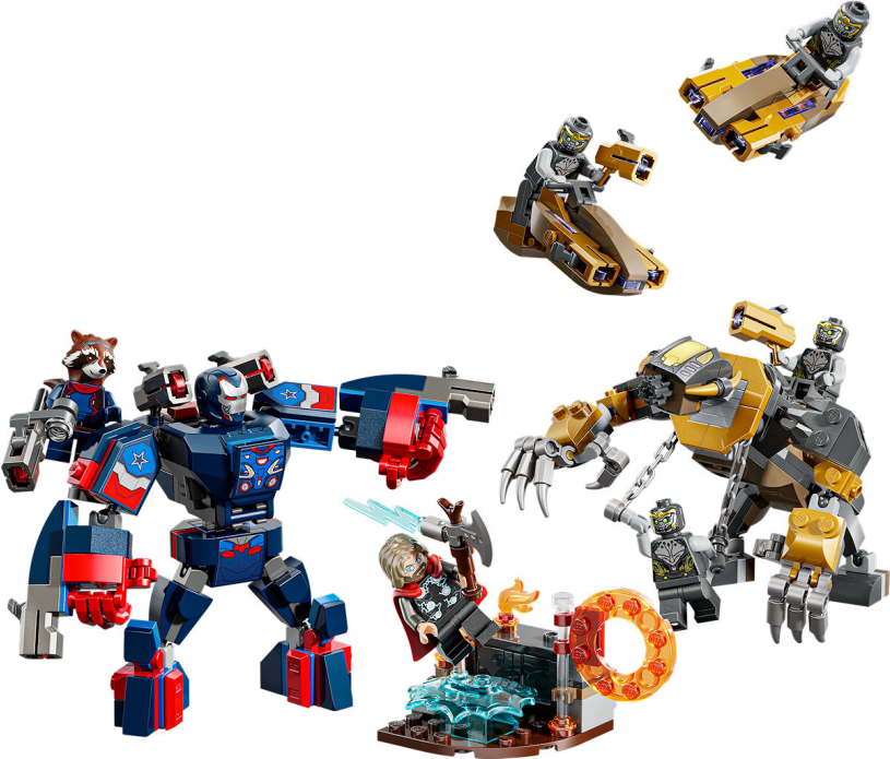 LEGO Super Heroes Avengers: Endgame Thor vs. Chitauri