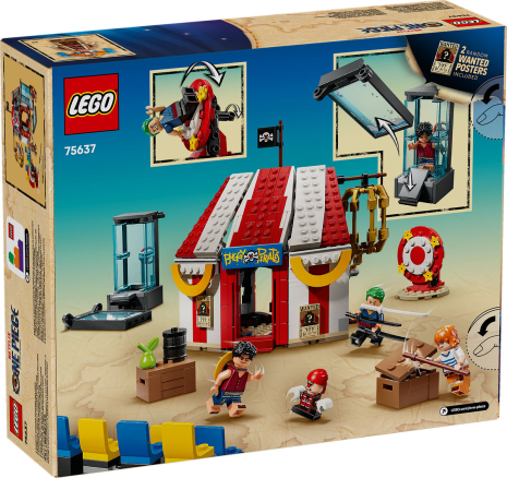 LEGO ONE PIECE Circustent van Buggy de Clown