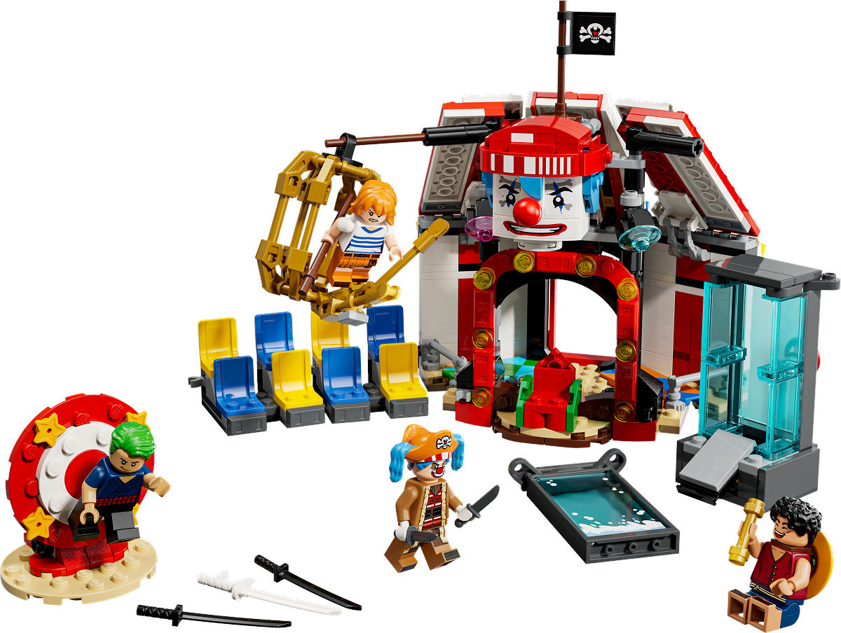 LEGO ONE PIECE Circustent van Buggy de Clown