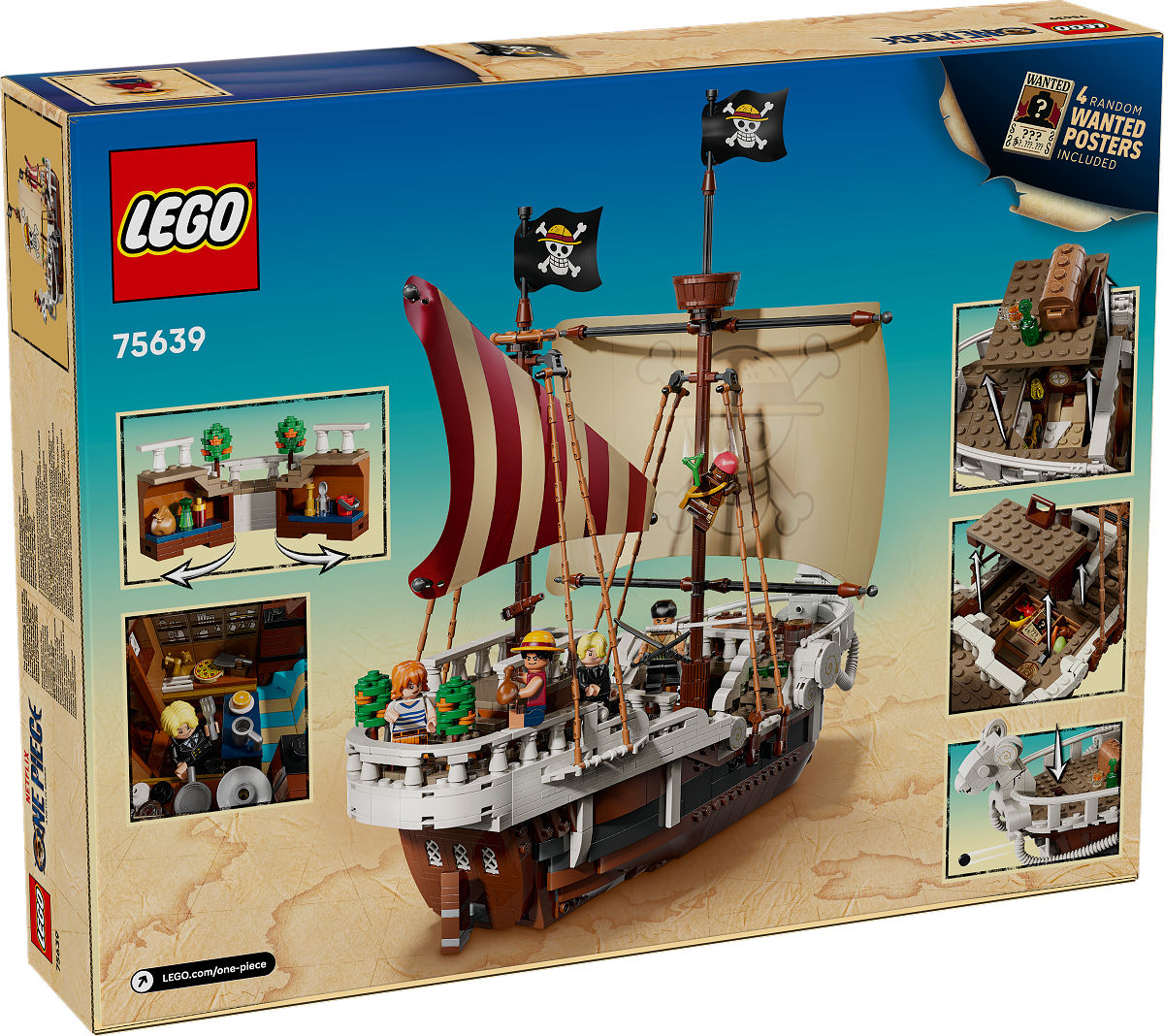 LEGO ONE PIECE Het piratenschip Going Merry