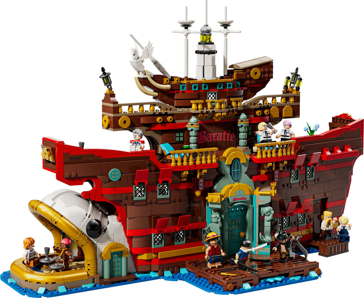 LEGO ONE PIECE Het drijvende restaurant Baratie