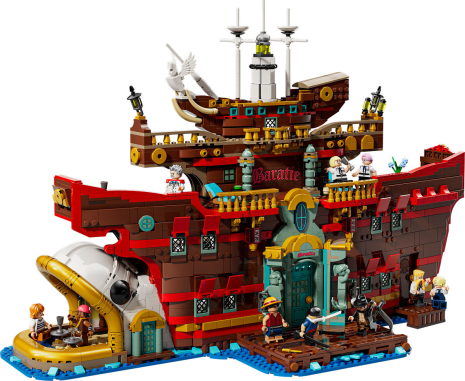LEGO ONE PIECE Het drijvende restaurant Baratie
