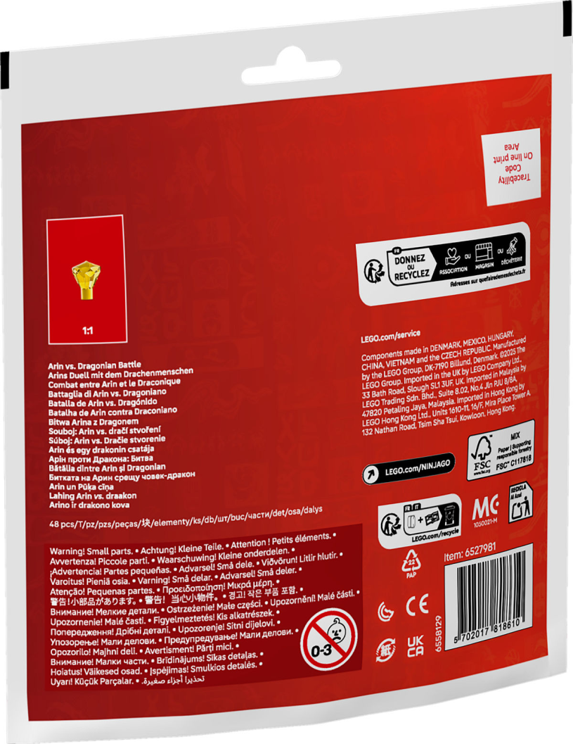 LEGO Impulse Bag - Arin vs. Draconiër