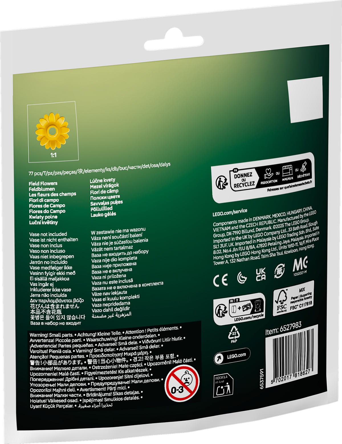 LEGO Impulse Bag - Veldbloemen