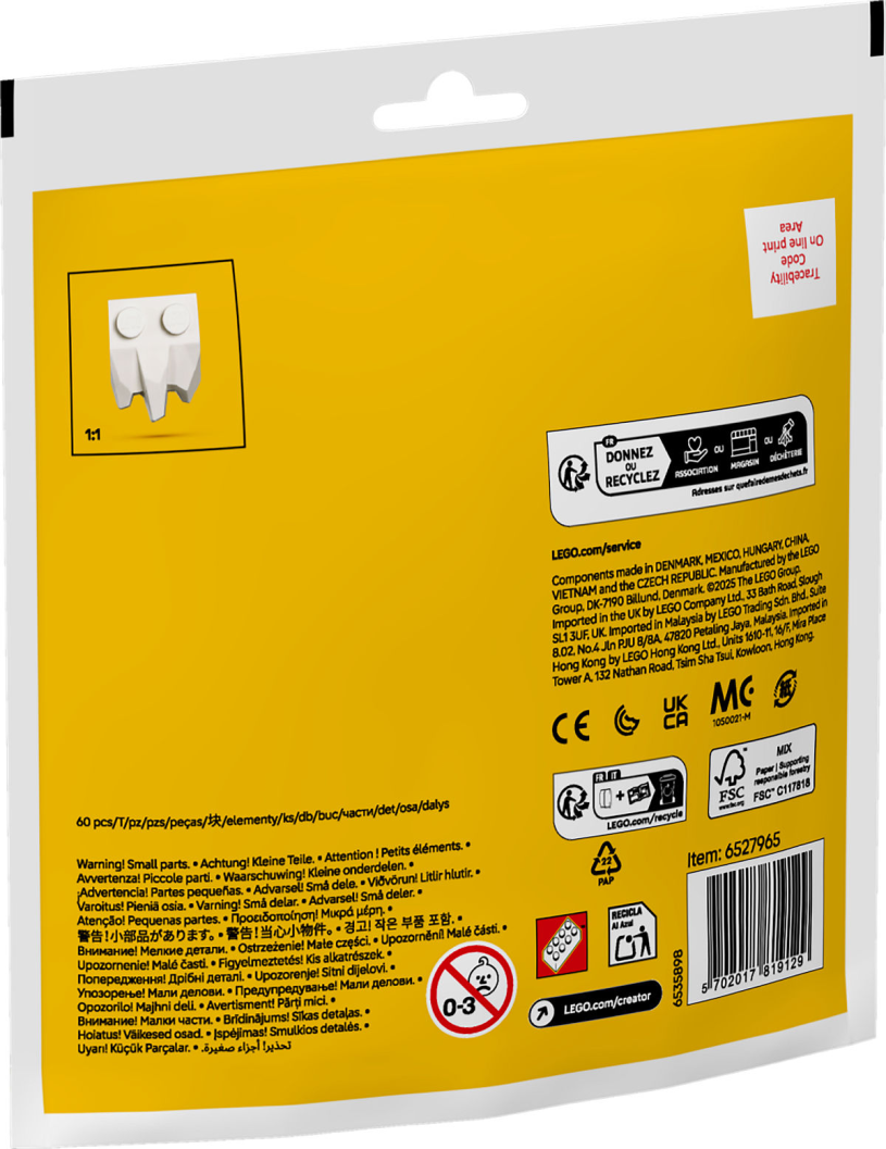 LEGO Impulse Bag - Kerstman in de schoorsteen