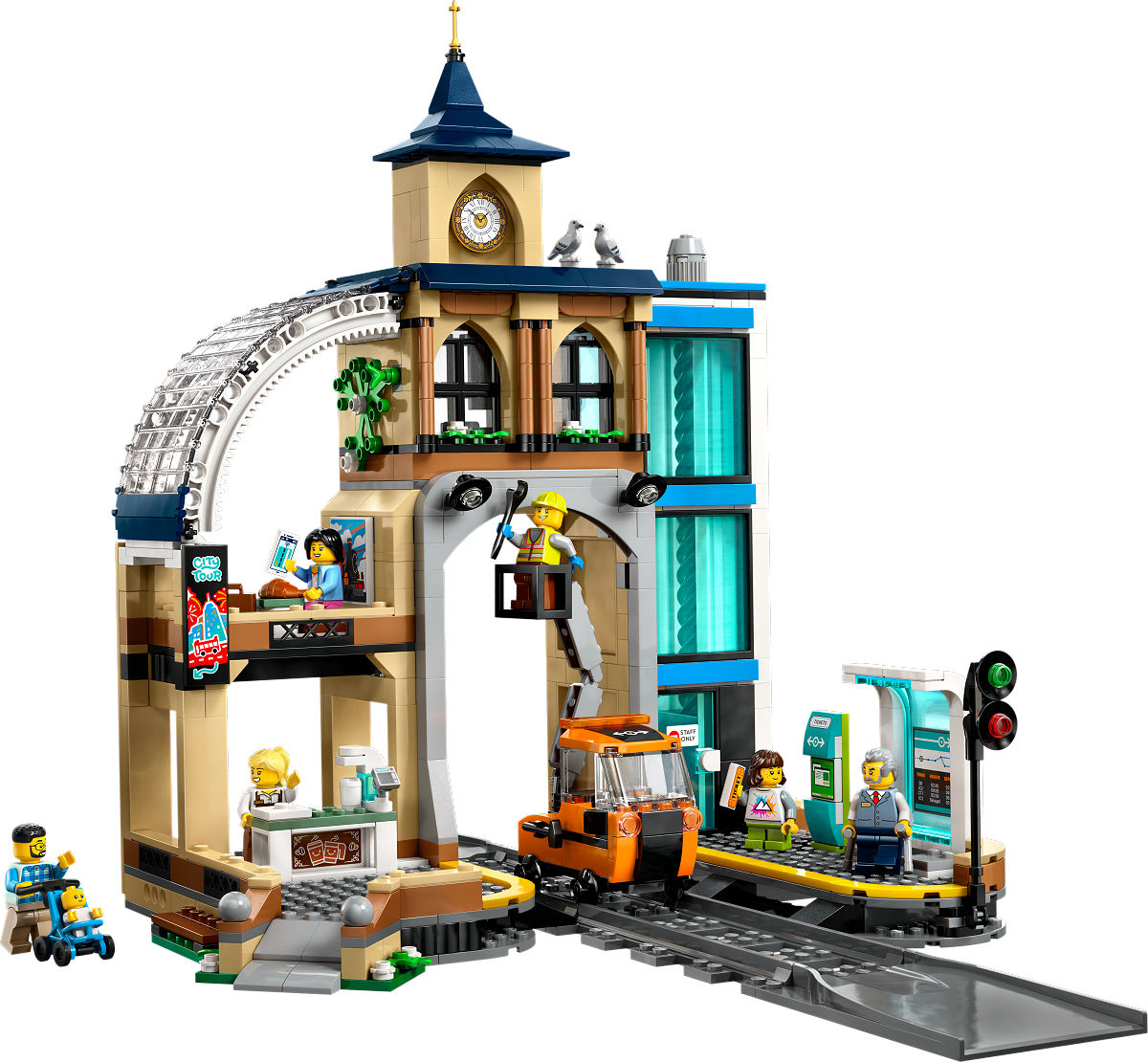 LEGO City Treinen Centraal station