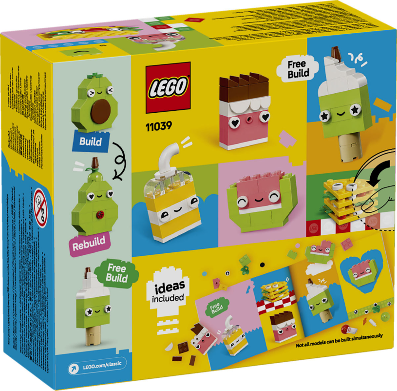 LEGO Classic Creatieve etensvriendjes