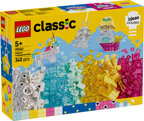LEGO Classic Magische transparante doos