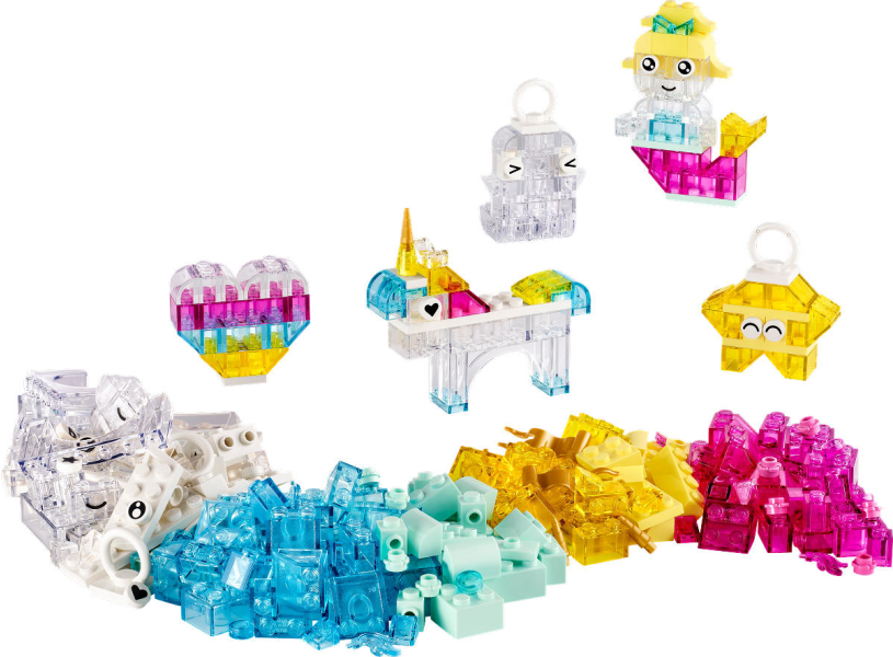 LEGO Classic Magische transparante doos