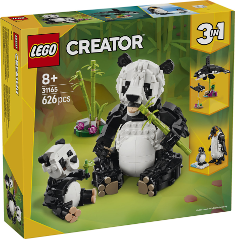 LEGO Creator Wilde dieren: pandafamilie