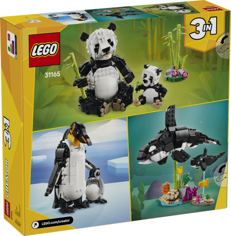 LEGO Creator Wilde dieren: pandafamilie