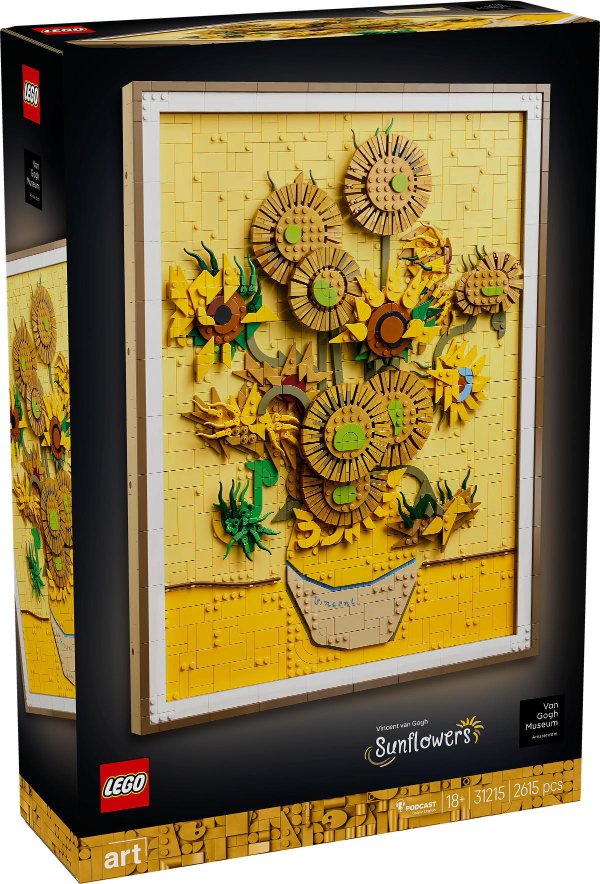 LEGO ART Vincent van Gogh – Zonnebloemen