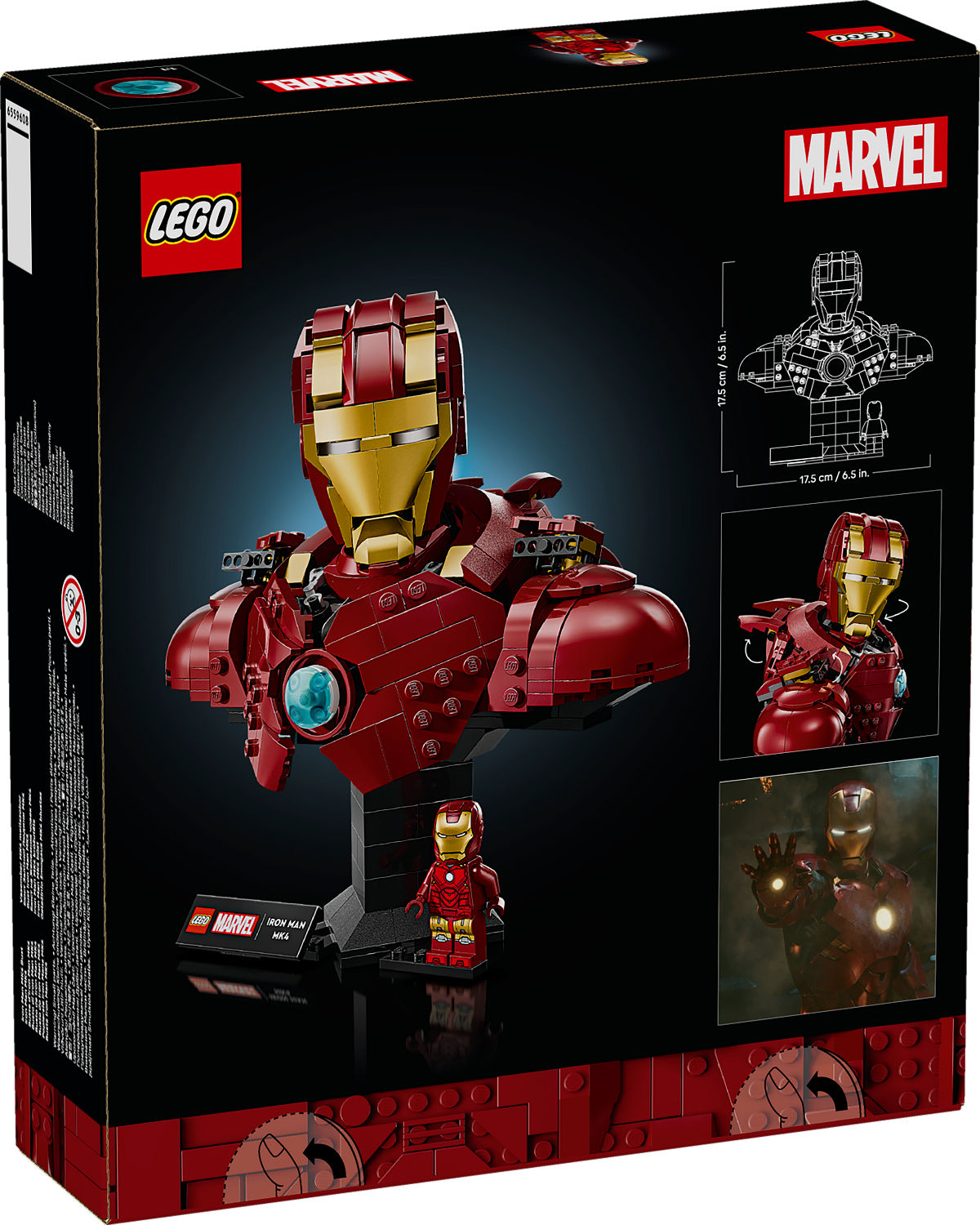 LEGO Super Heroes Marvel Iron Man MK4 buste