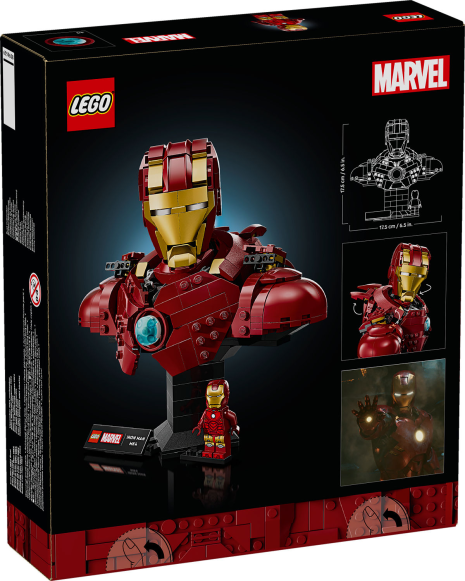 LEGO Super Heroes Marvel Iron Man MK4 buste
