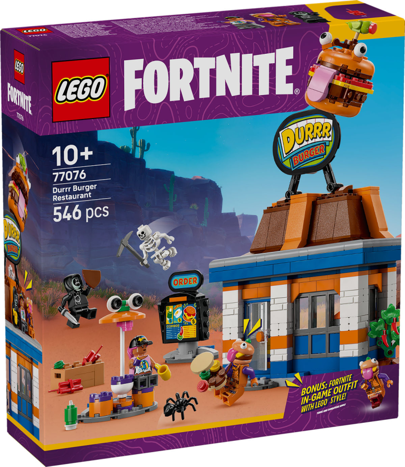 LEGO Fortnite Durrr Burger restaurant