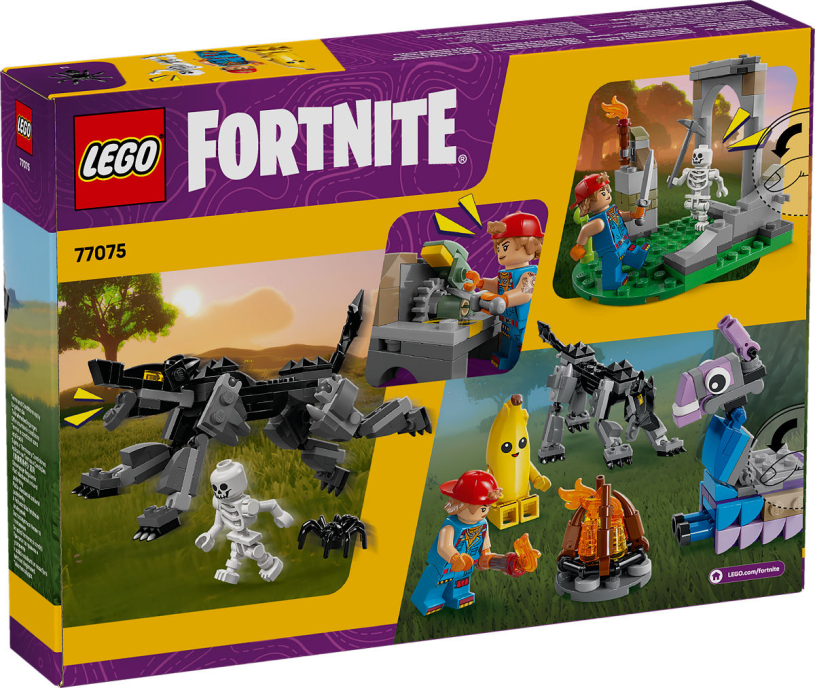 LEGO Fortnite Peely en Sparkplugs kamp