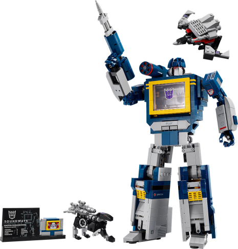 LEGO Icons Transformers: Soundwave