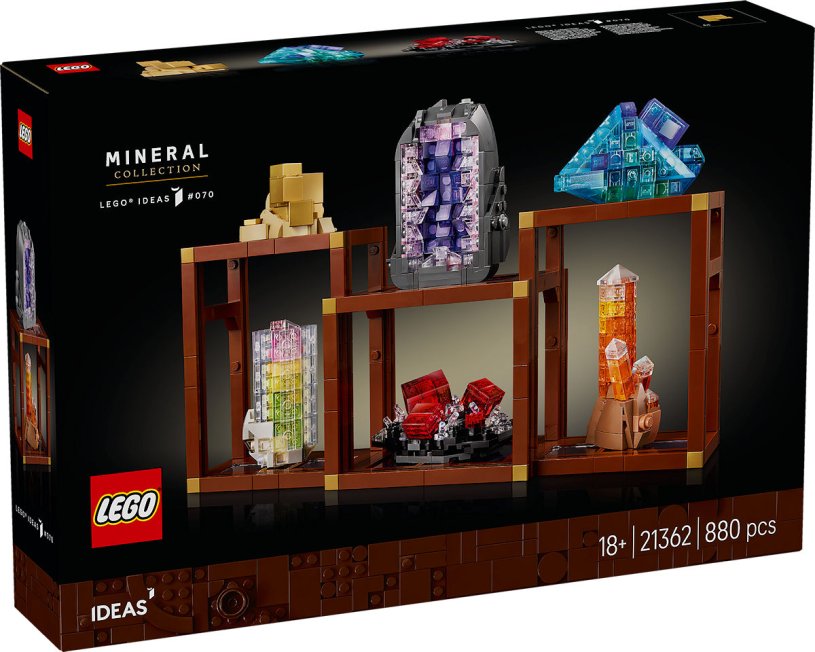LEGO Ideas Mineralenverzameling