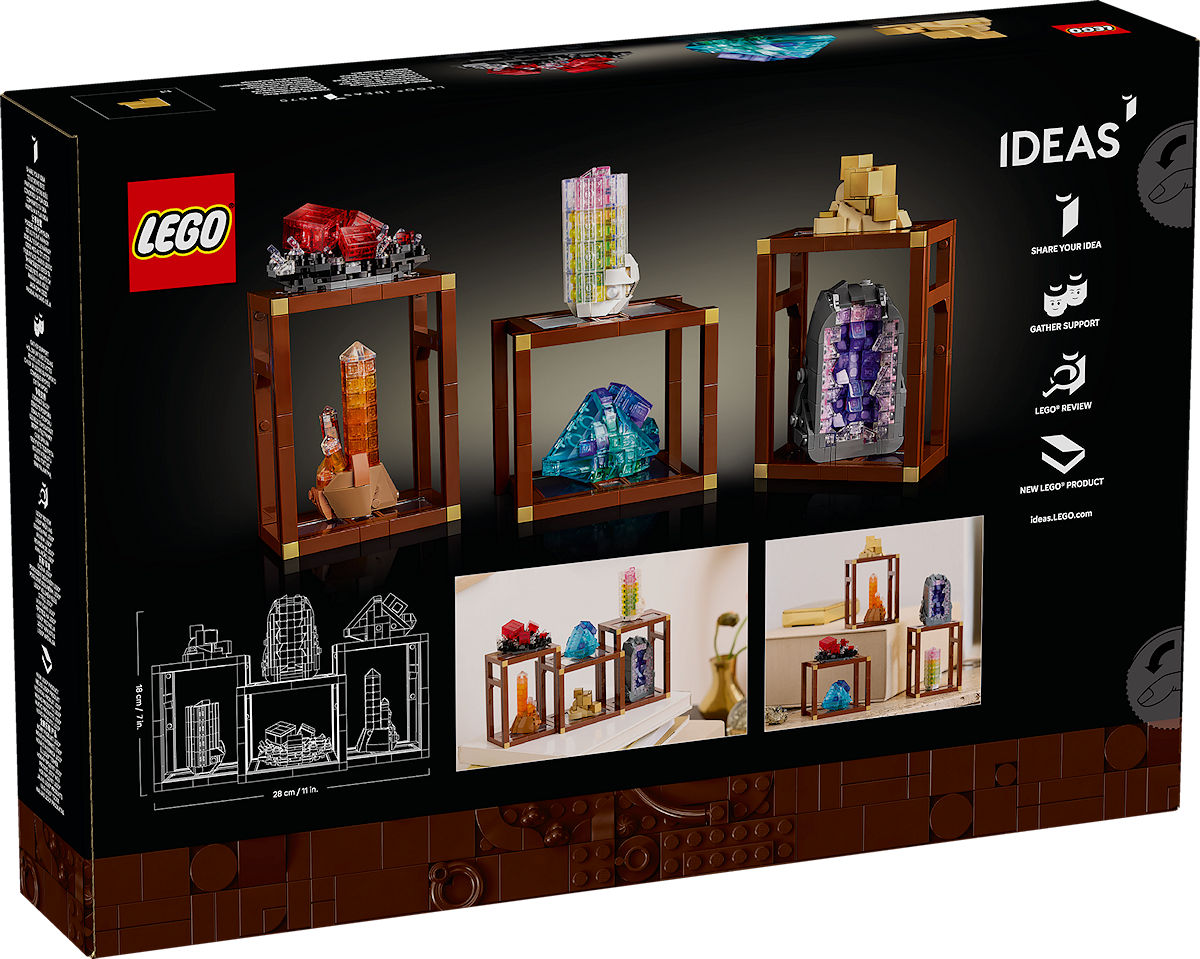 LEGO Ideas Mineralenverzameling