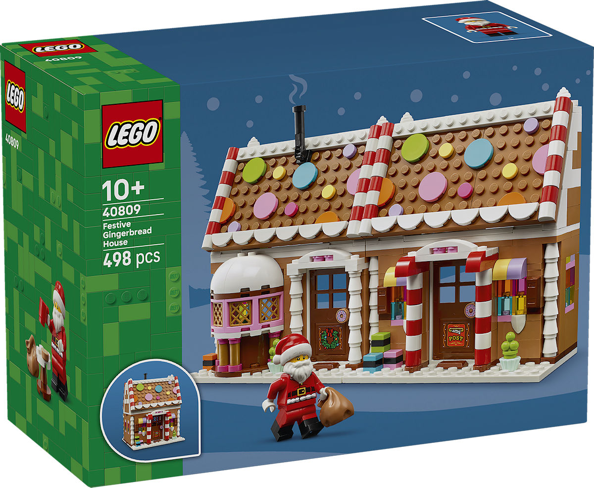 LEGO Iconic Winters peperkoekhuisje