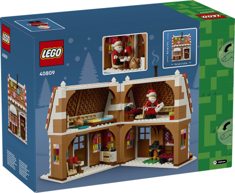 LEGO Iconic Winters peperkoekhuisje
