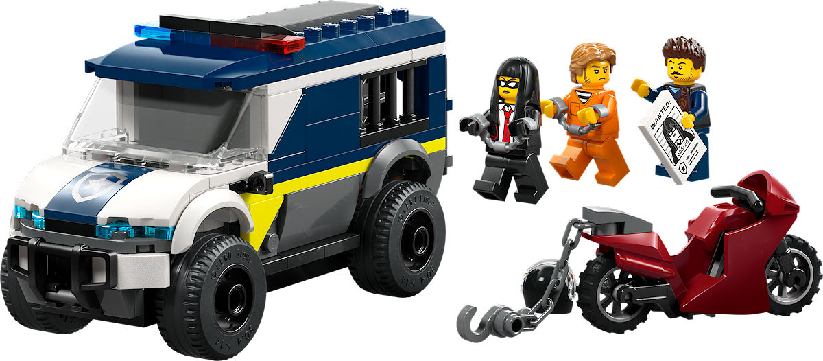 LEGO City Politie gevangenentransport