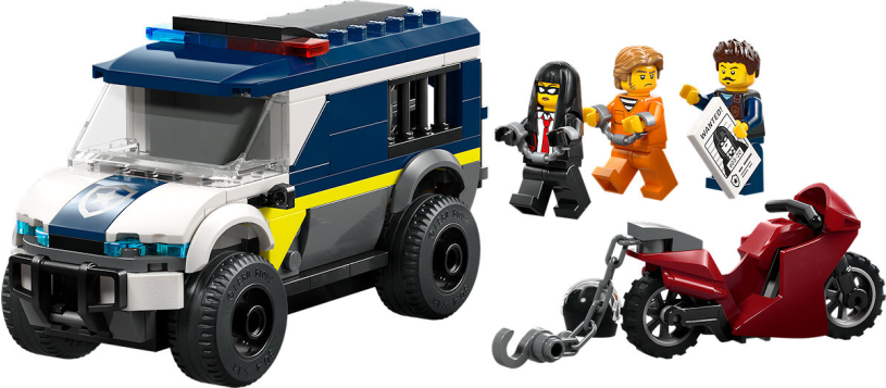 LEGO City Politie gevangenentransport