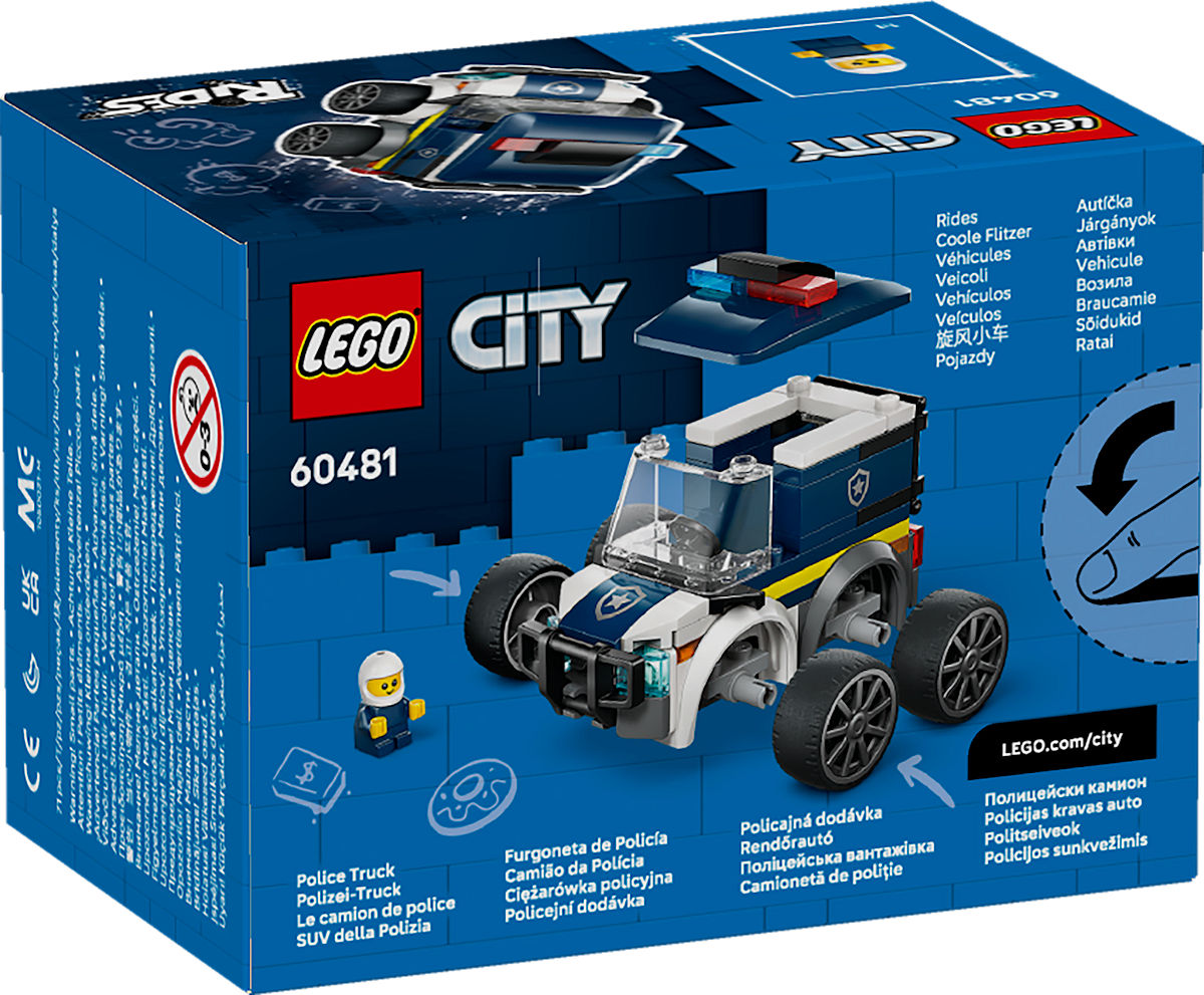 LEGO City Voertuigen – Politiewagen