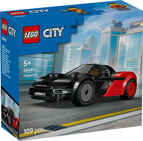 LEGO City EV supercar