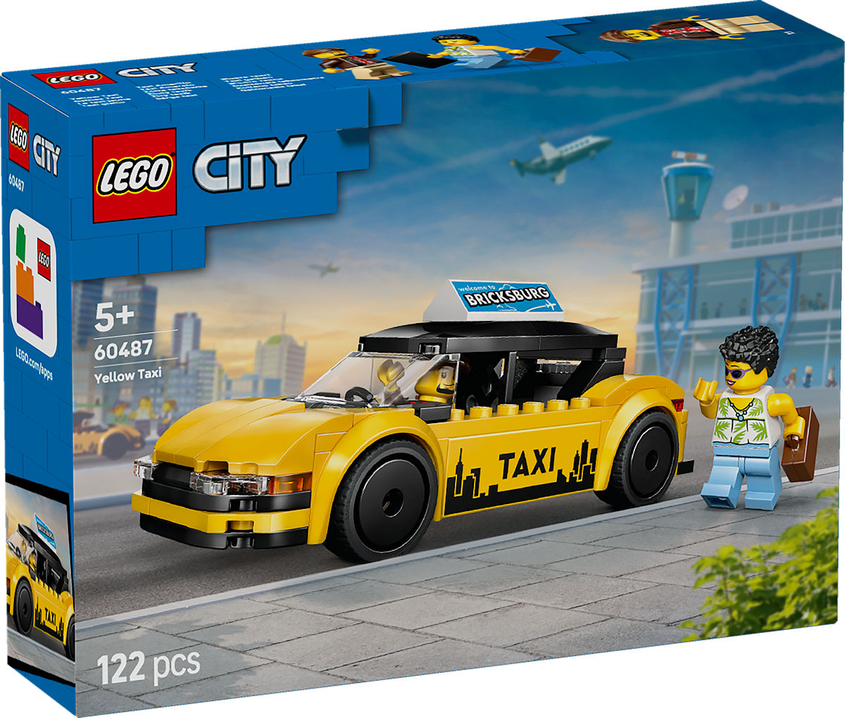 LEGO City Gele taxi