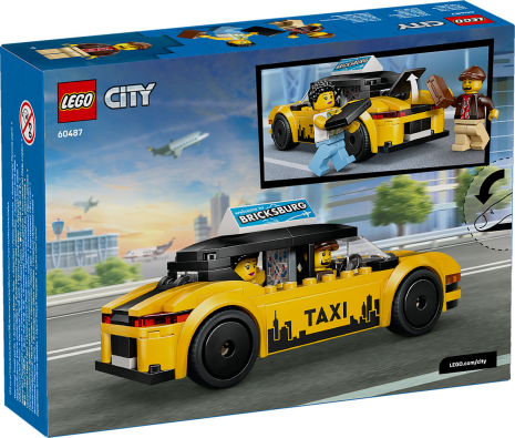 LEGO City Gele taxi