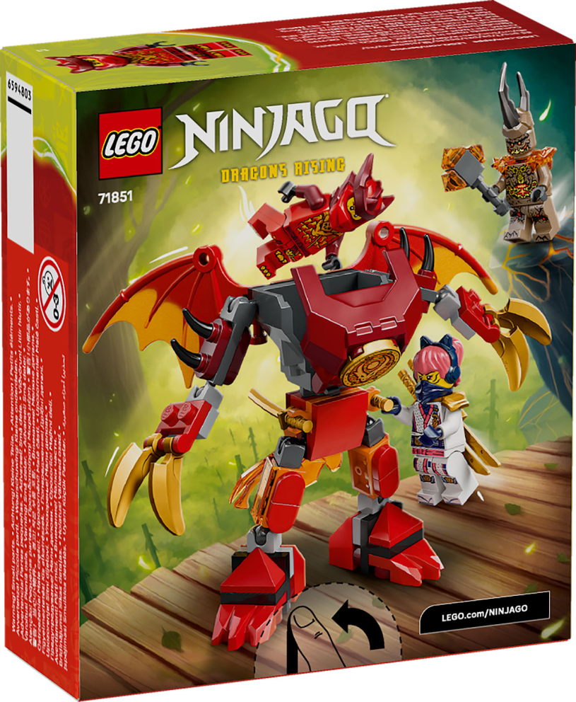LEGO Ninjago Kai's drakenmecha strijdpakket