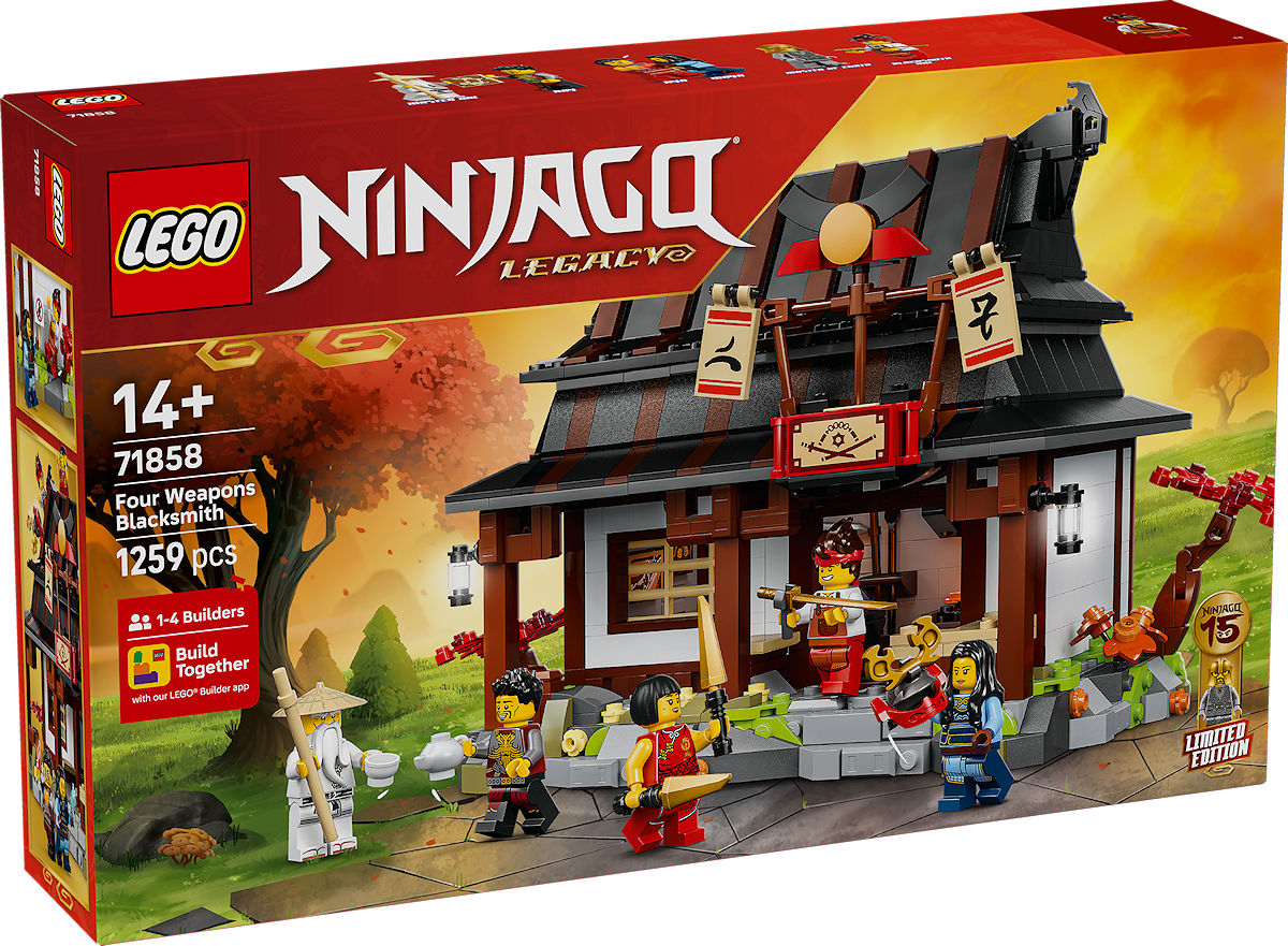 LEGO Ninjago 15-jarig jubileum: Smederij De Vier Wapens