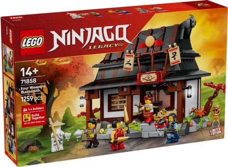LEGO Ninjago 15-jarig jubileum: Smederij De Vier Wapens