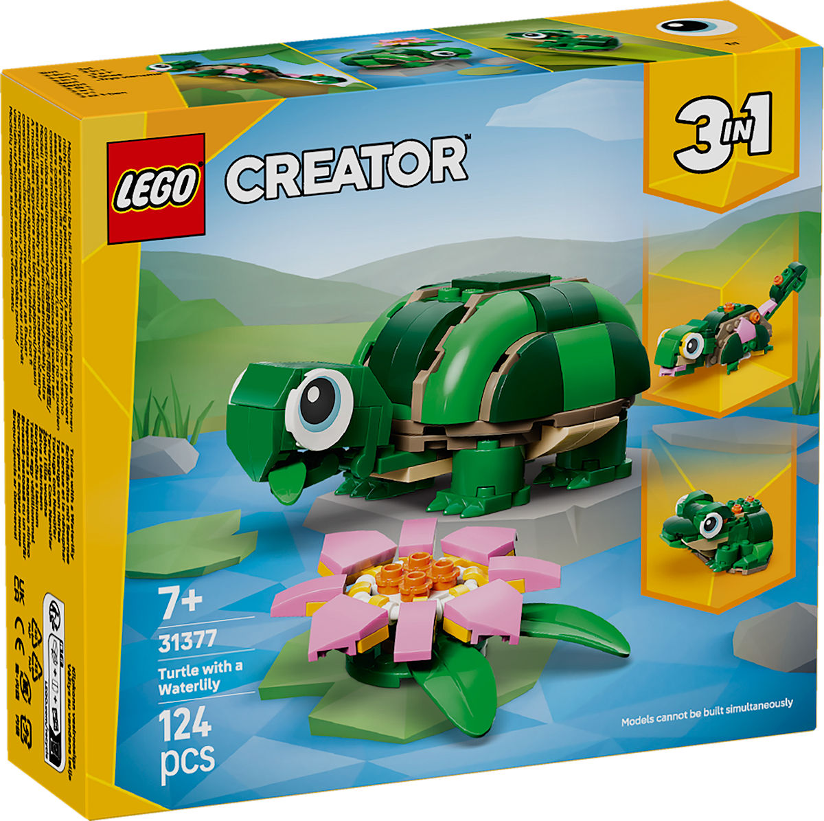 LEGO CREATOR Schildpad met waterlelie