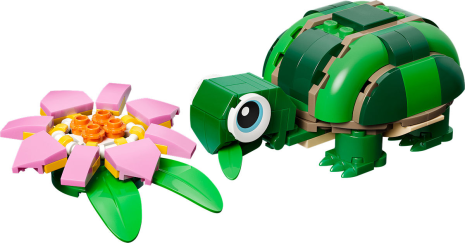 LEGO CREATOR Schildpad met waterlelie