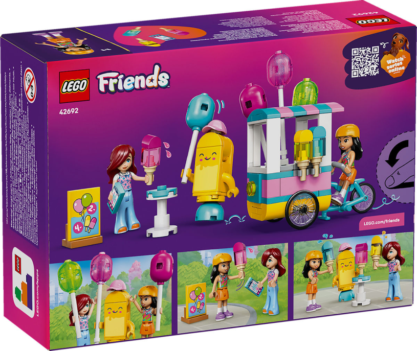 LEGO Friends IJsjes- en ballonnenkraam