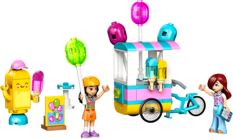 LEGO Friends IJsjes- en ballonnenkraam